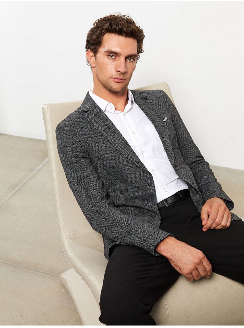 LC Waikiki Men's Slim Fit Blazer Jacket