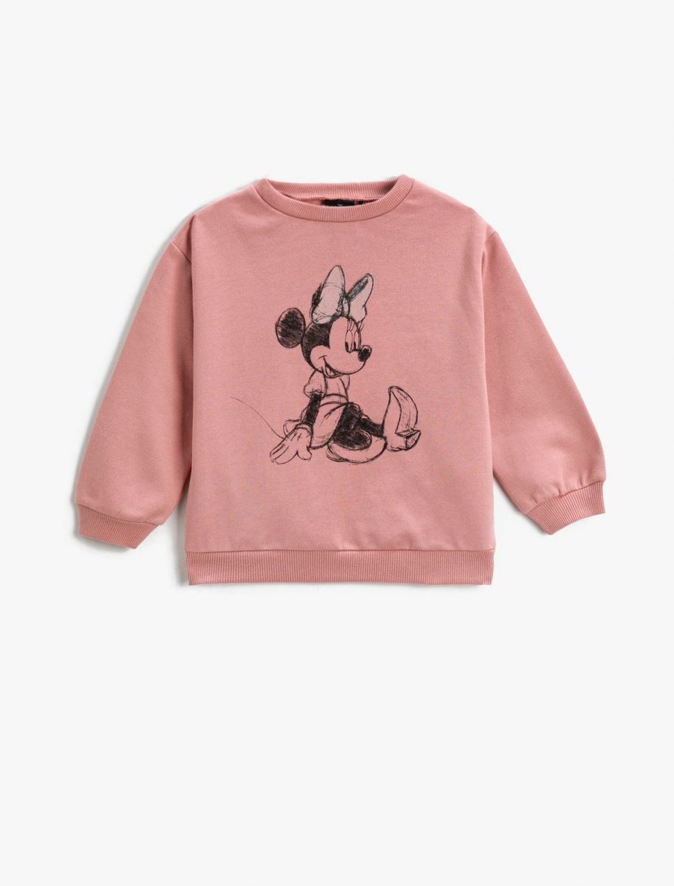 Koton Minnie Mouse Potlačená Mikina Licencovaná