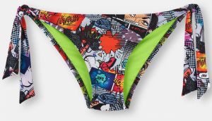 Dagi Oranžová 20233mm šnurovacie bikiny Alt-Trc