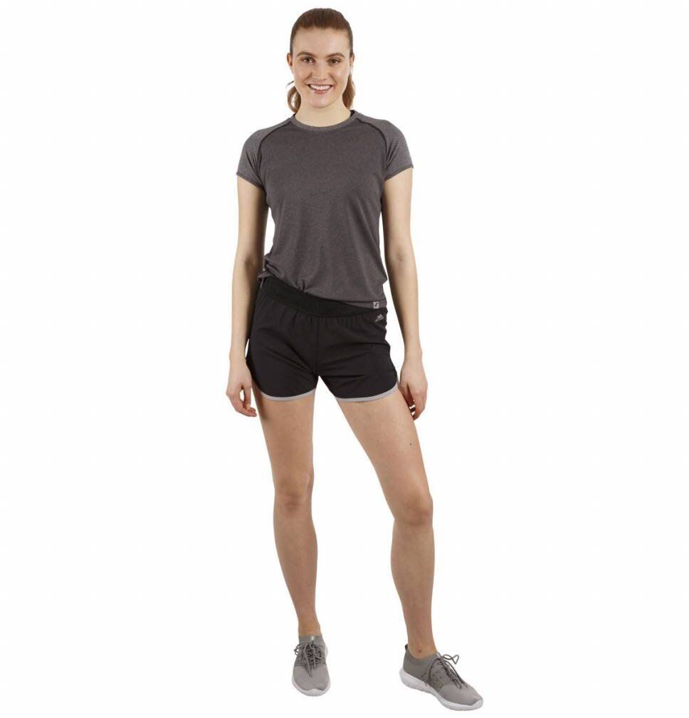 Women's Trespass Sadie Running Shorts in Black