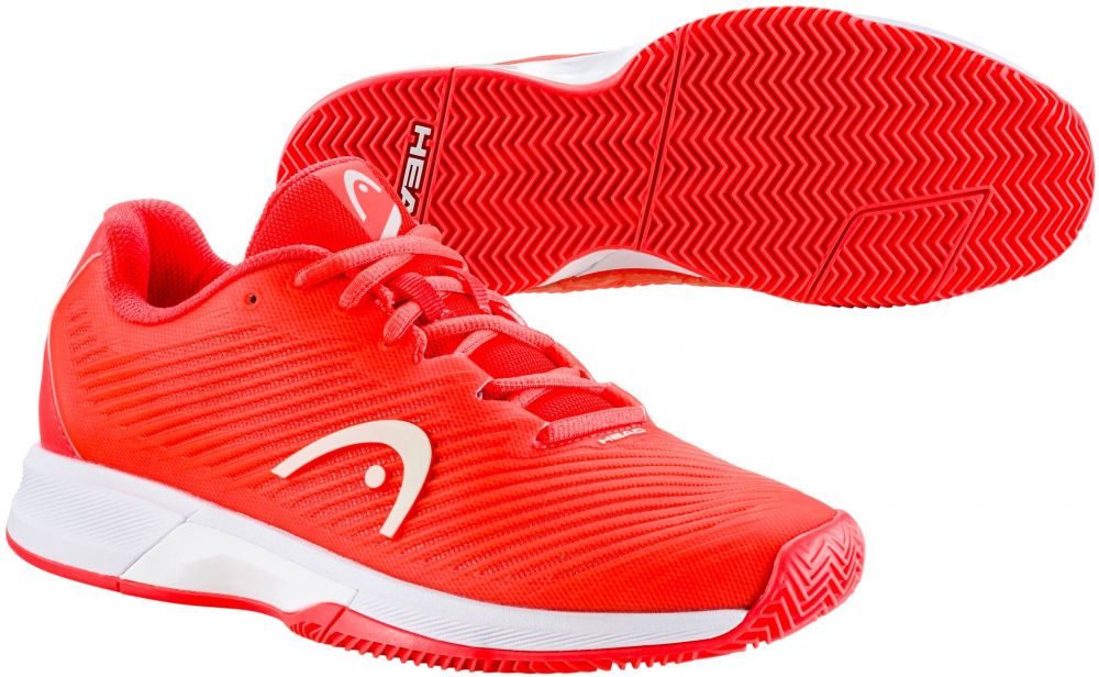 Head Revolt Pro 4.0 Clay Coral/White EUR 40 Women's Tennis Shoes