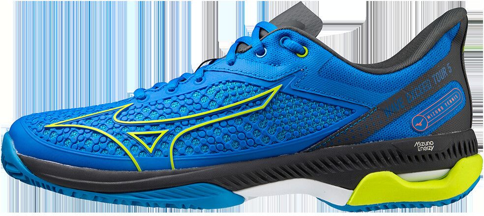 Mizuno Wave Exceed Tour 5 Clay PBlue EUR 41 Men's Tennis Shoes