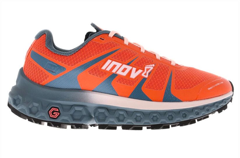Inov-8 Trailfly Ultra G 300 Max W (S) Coral/Graphite UK 7 Women's Running Shoes