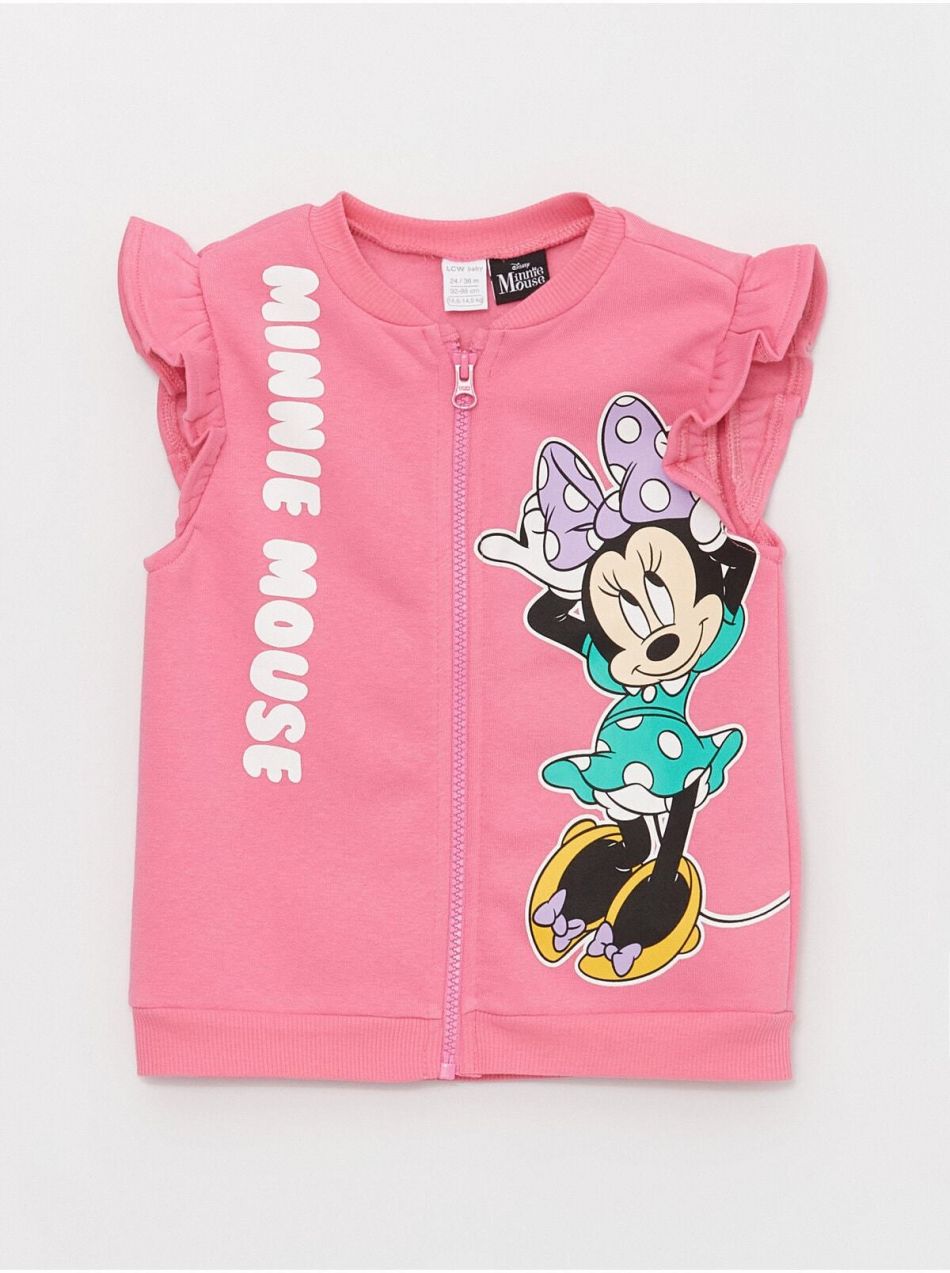 LC Waikiki Malý Dobrodruh Minnie Mouse Ahoj Detská Vesta