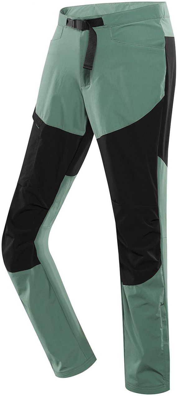 Men's softshell pants ALPINE PRO AKAN myrtle