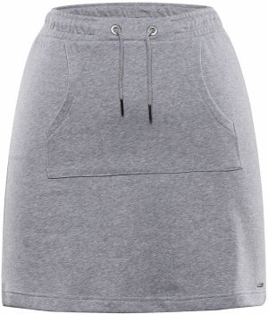 Women's skirt ALPINE PRO HOFRA smoked pearl