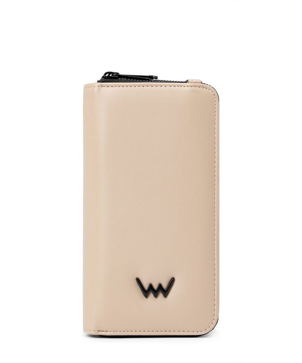 Vuch Hnedá dámska crossbody peňaženka Rixie Capuccion