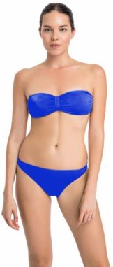 Dagi Dámske modré stredne vysoké spodné bikiny