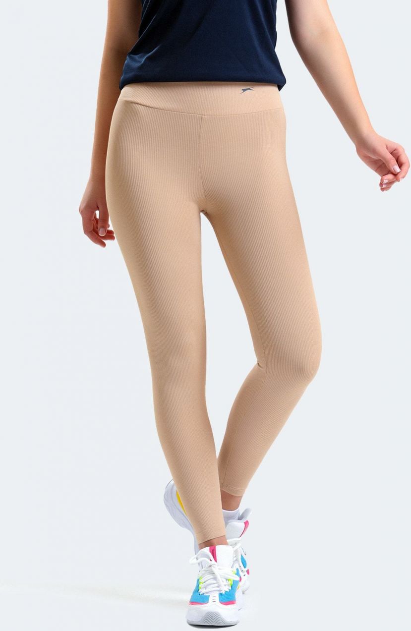 Slazenger Kimball Ktn Dámske Legíny Béžová