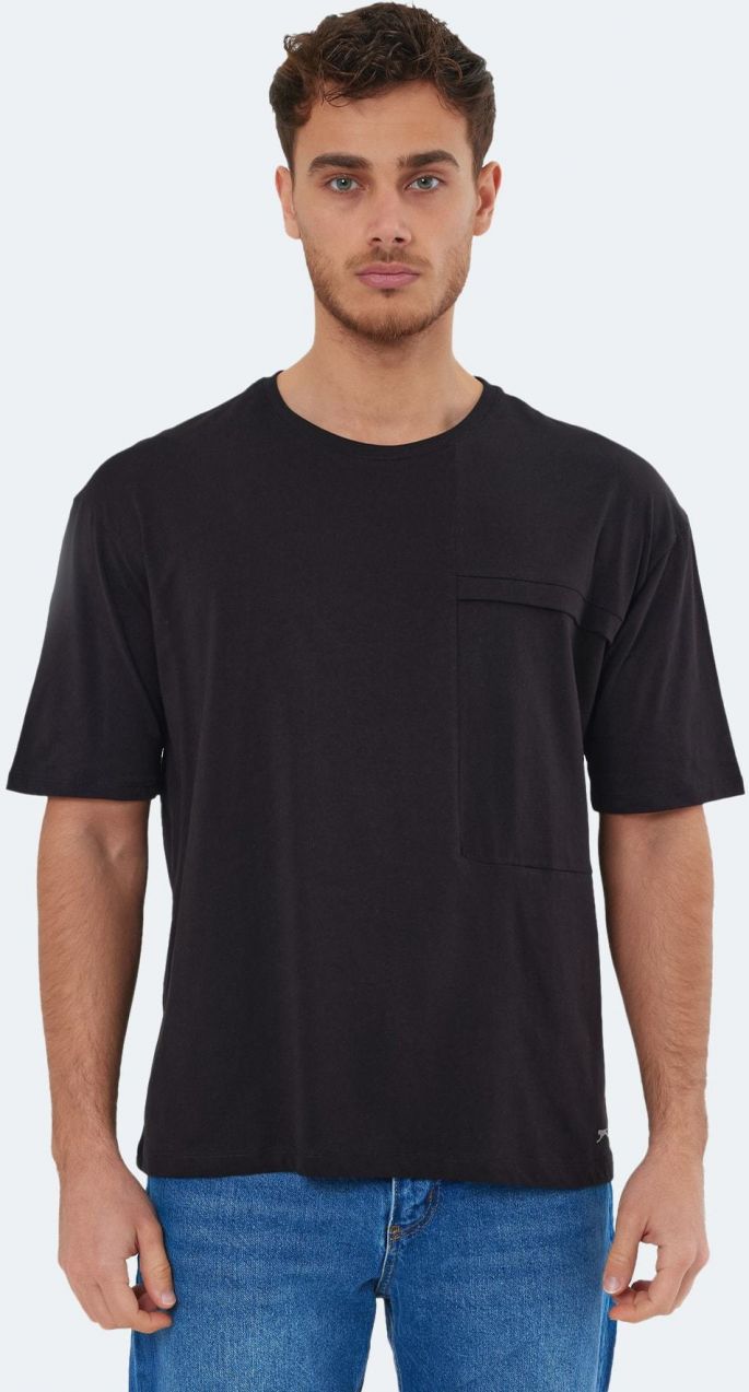 Slazenger Pánske Kauri cez tielko Čierne