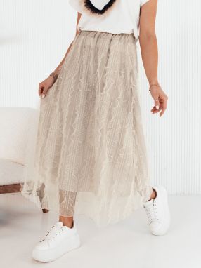 FLISS Beige Tulle Dstreet Skirt