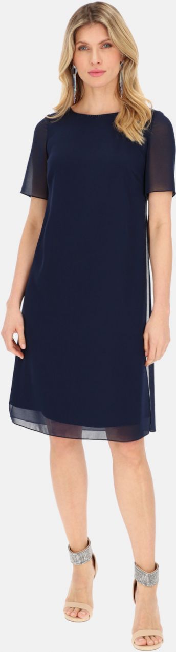 Potis & Verso Woman's Dress Datura_1 Navy Blue