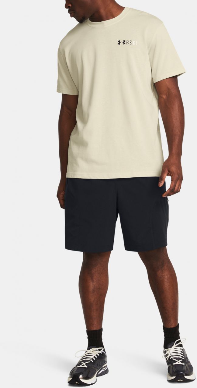 Čierne pánske kraťasy Under Armour UA Unstoppable Vented