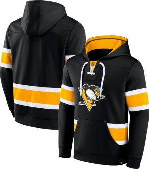 Pánská mikina Fanatics  Mens Iconic NHL Exclusive Pullover Hoodie Pittsburgh Penguins