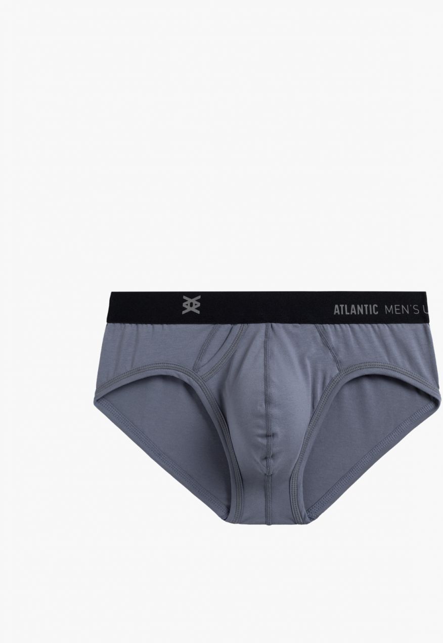 Men's Atlantic Sports Briefs - Grey