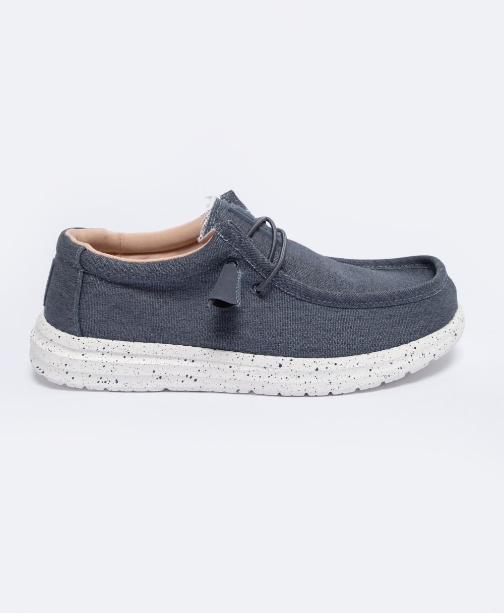 Big Star Man's Shoes 100428 Navy Blue 403