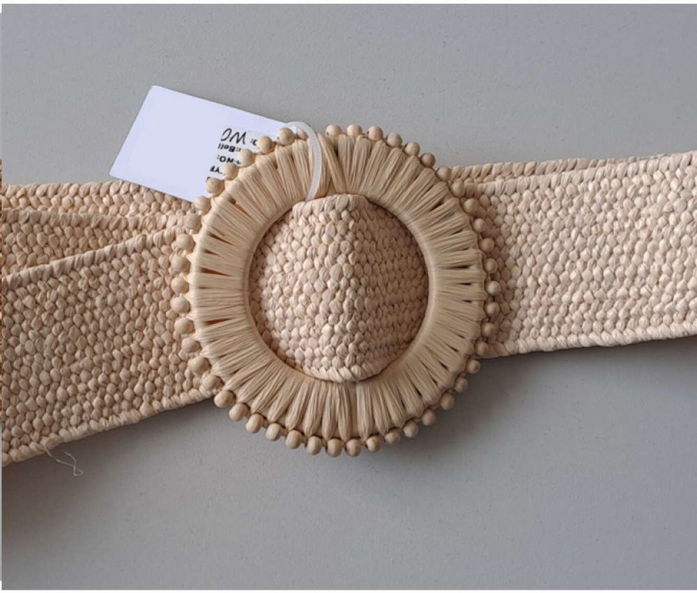 Women's belt MOODO - light beige