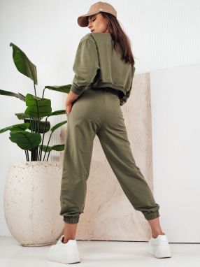 Khaki women's tracksuit SOLIR Dstreet