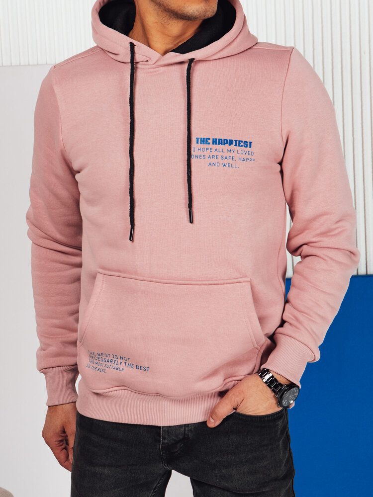 Men's pink sweatshirt Dstreet