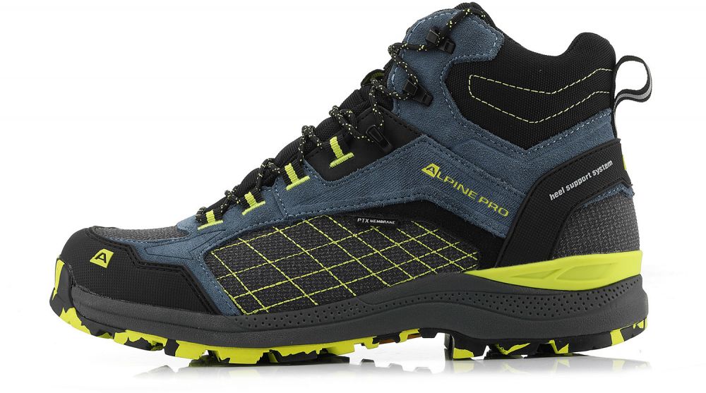 Outdoor shoes with functional membrane ALPINE PRO ZERNE blue mirage