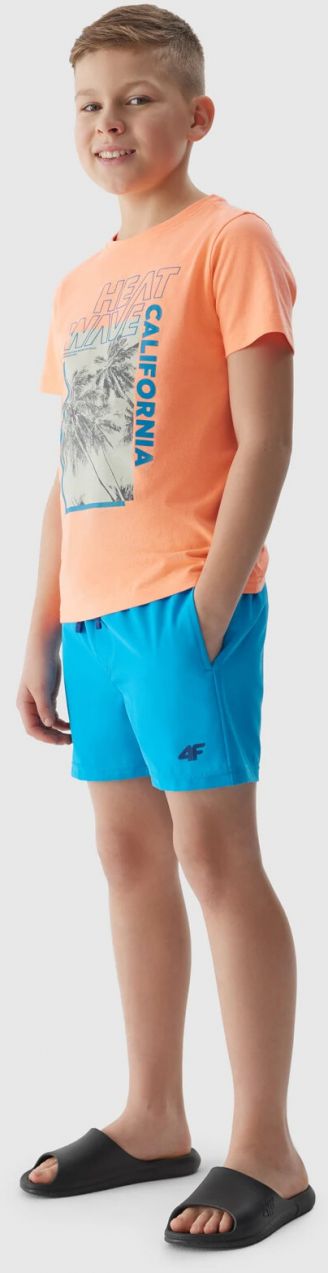 4F Boys' Boardshorts Beach Shorts - Blue