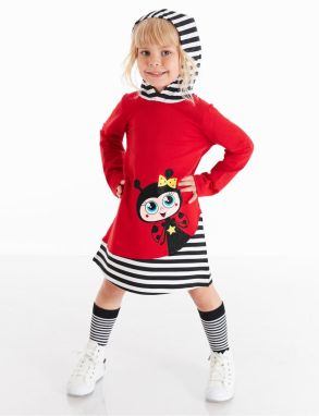 Dievčenské šaty Denokids CFF-20S1-037/RED-320-08