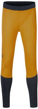 Men's multifunctional sports pants Hannah NORDIC PANTS golden yellow/anthracite