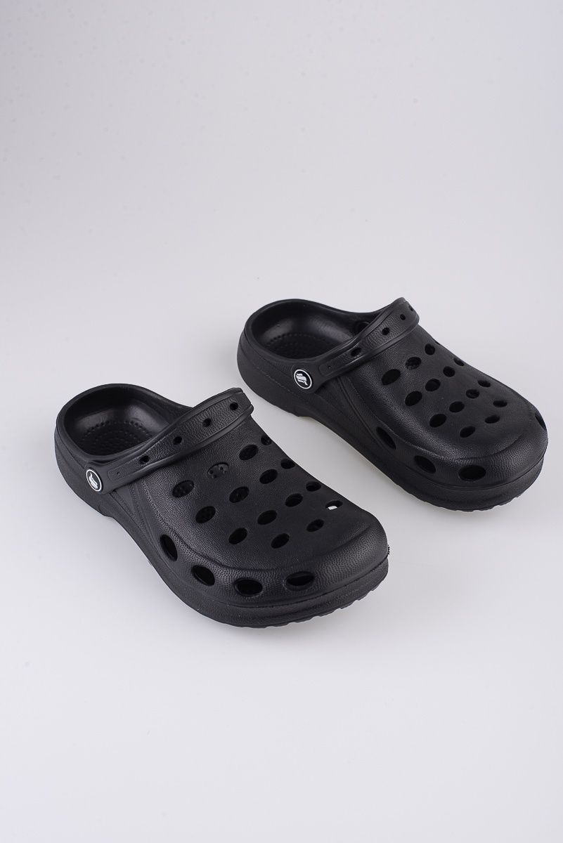 Shelvt boys' slippers black lightweight
