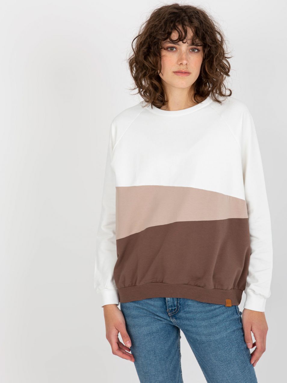 Women's Smooth Hoodless Hoodie - White