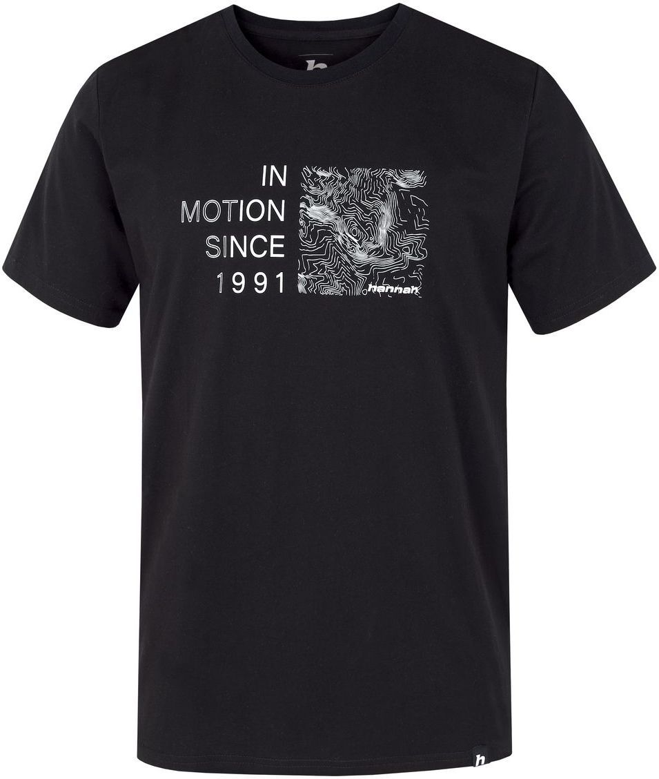 Men's cotton T-shirt Hannah ALSEK anthracite