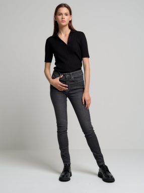 Veľké dámske nohavice Star 115620 Denim-897