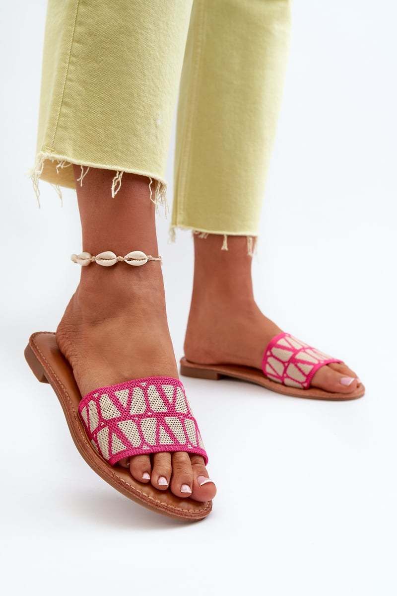 Fuchsia Traivea Women's Flat Slippers