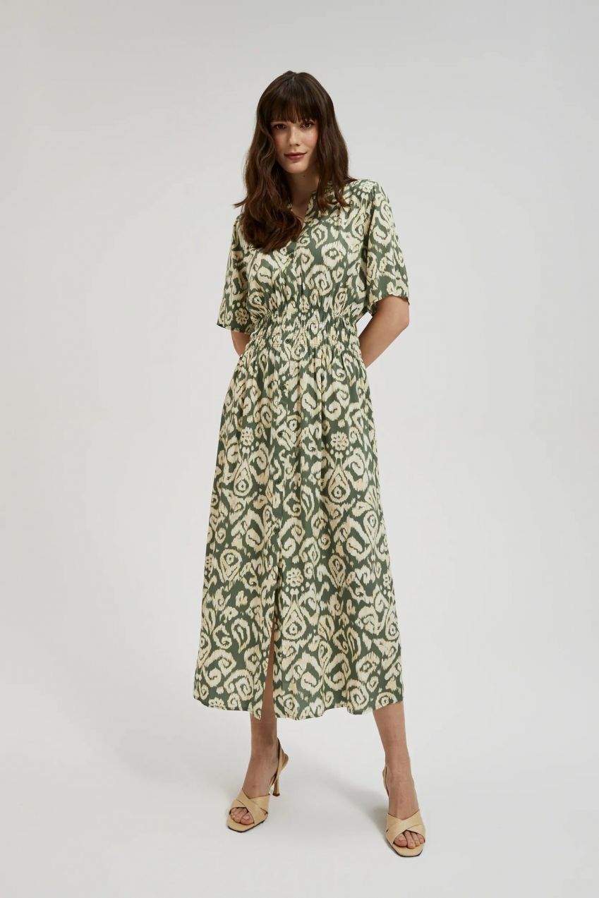 Women's dress MOODO - olive
