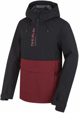 Men's outdoor jacket HUSKY Nabbi M black/burgundy