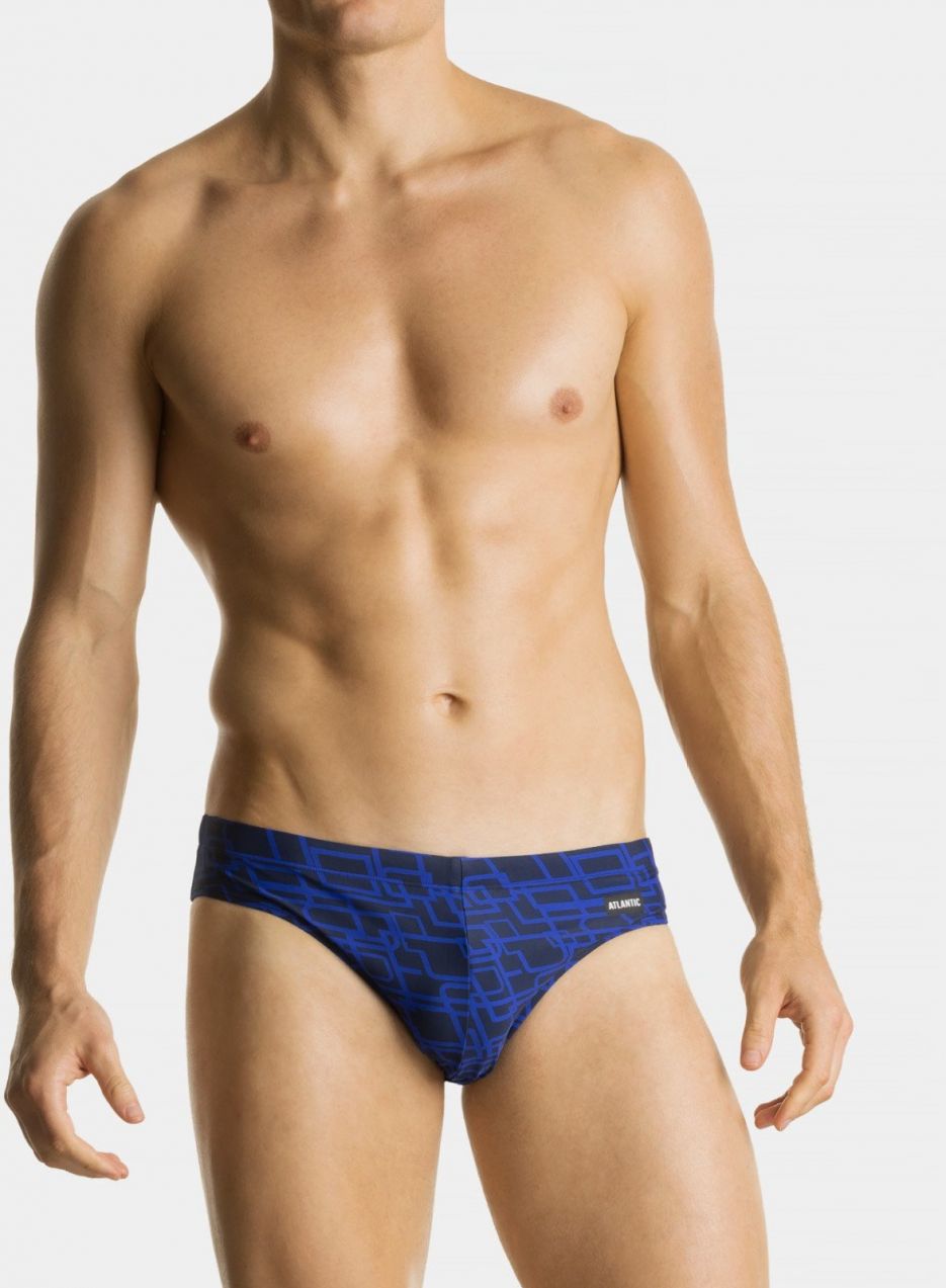 Men's Classic Swimsuit ATLANTIC - Navy Blue