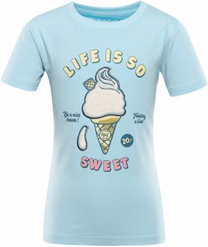 Children's T-shirt nax NAX LORETO crystal blue