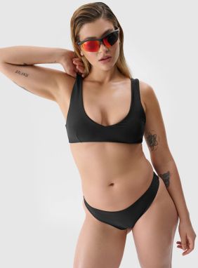 Women's bikini top 4F - black