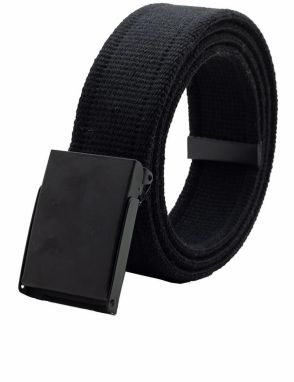 R9091 Dewberry Mens Belt For Jeans And Canvas-BLACK