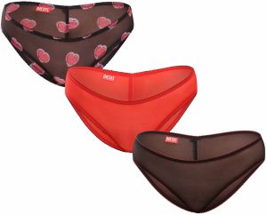 3PACK Women Panties Diesel Multicolor