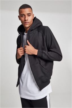 Zip-up sweatshirt black