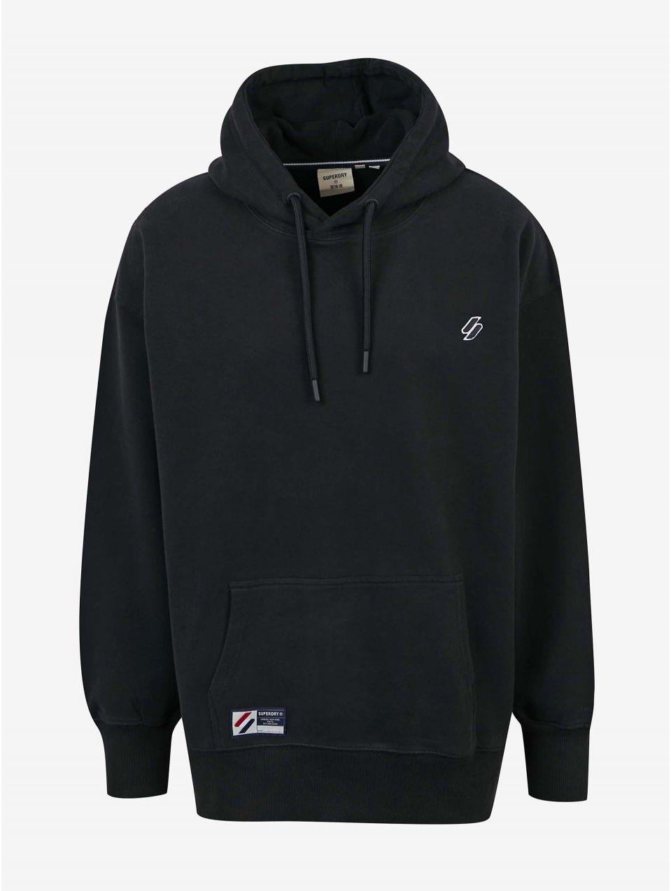 Čierna dámska mikina s kapucou Superdry