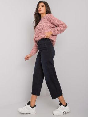 Allerdale SUBLEVEL Black Rim Jeans with High Waist