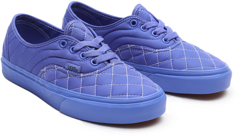 Modré dámske prešívané tenisky Vans