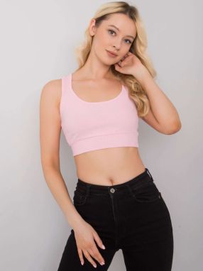 RUE PARIS Light pink short top