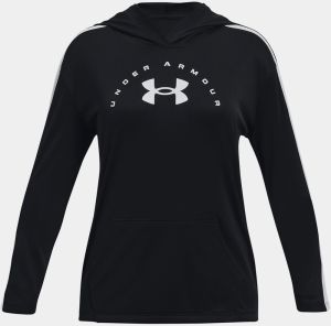 Mikina Under Armour Tech Graphic LS Hoodie-BLK