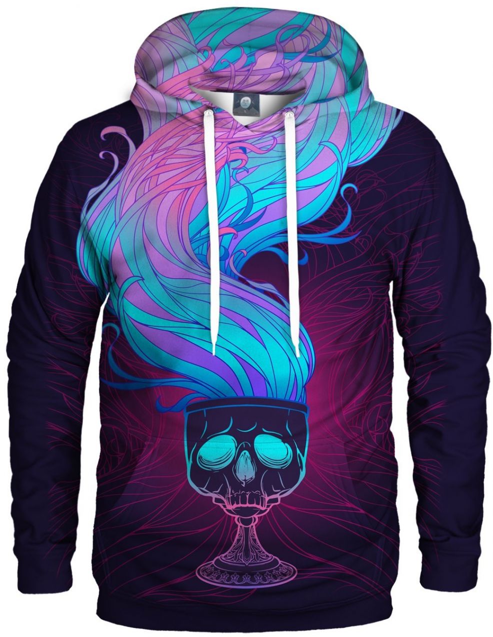 Aloha z mikiny s kapucňou Kalich pravdy Jeleňa Unisex H-K AFD668