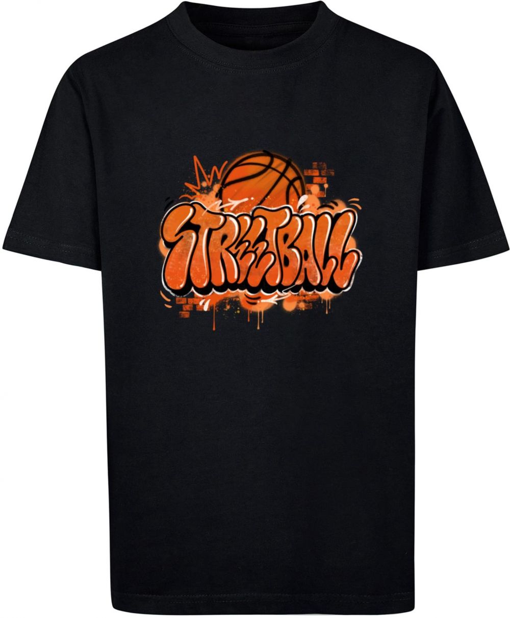 Children's streetball t-shirt black