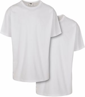 Organic Base T-Shirt 2-Pack White+White