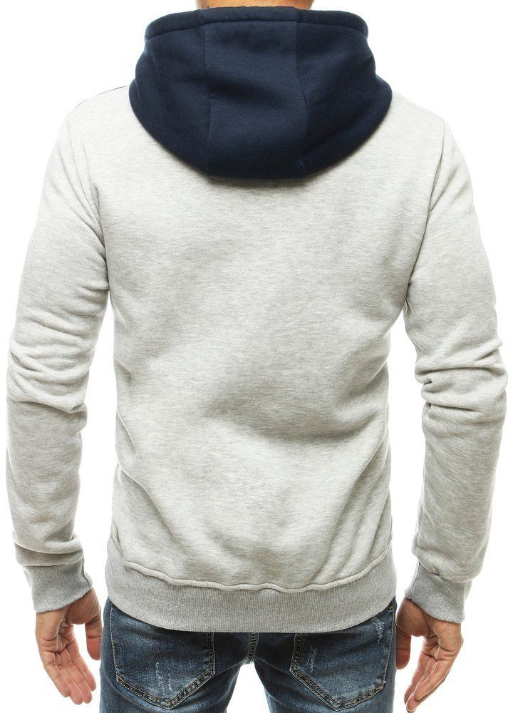 Men's Light Grey Hoodie BX4548