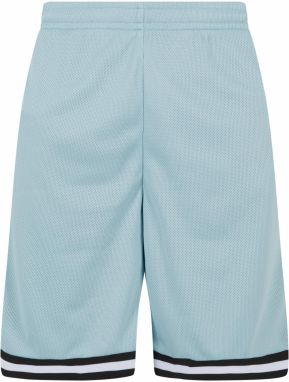 Men's Stripes Mesh Shorts - Ocean Blue/Black/White